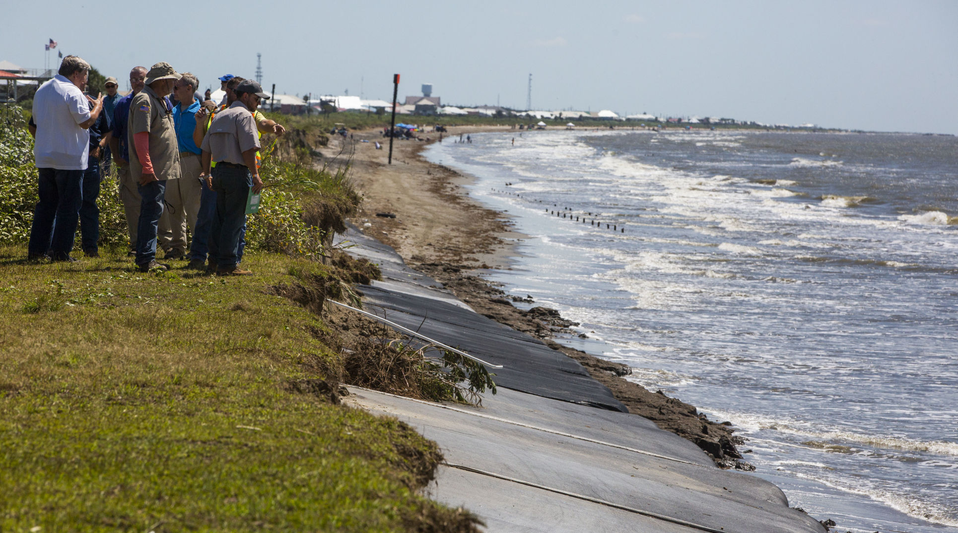 Levee damage